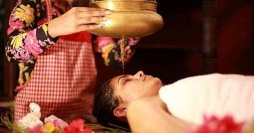 massage shirodhara