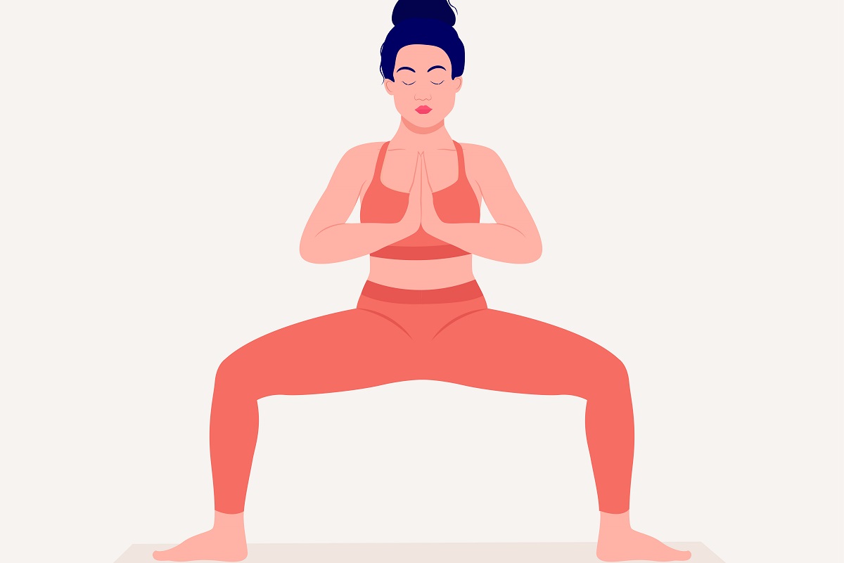 Posture de la déesse (Utkata Konasana) : une pratique yoga pour allier  symétrie, stabilité et sérénité