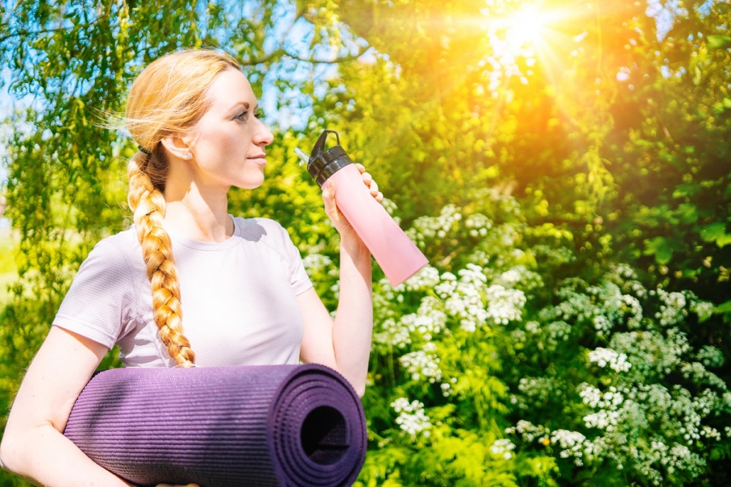 yoga canicule