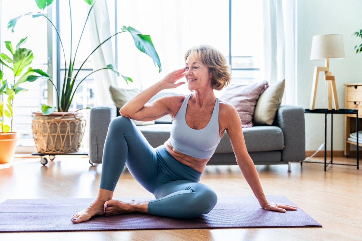 Gym douce cette séance de 30 minutes peut facilement être faite