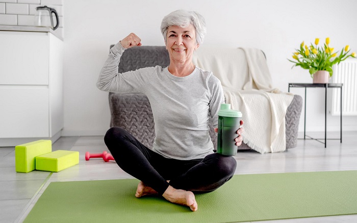 femme sport yoga