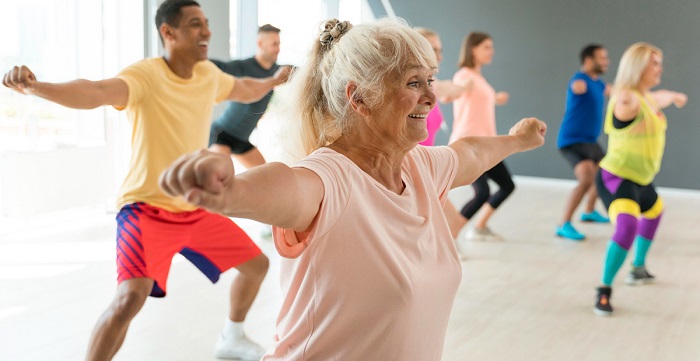 Zumba personne âgée